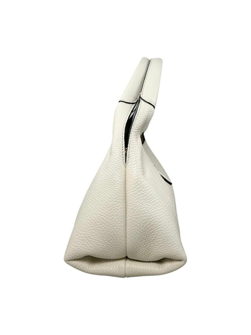 Gucci Handbag Soft Bit Leather White Gold - Picture 4 of 15